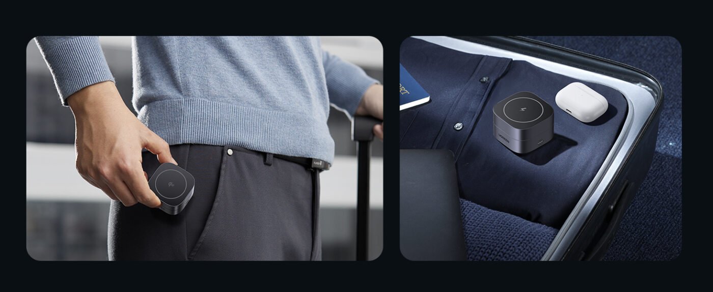 UGREEN 2 in 1 Magnetic Wireless Charger Qi2 24