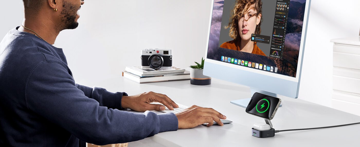 UGREEN 2 in 1 Magnetic Wireless Charger Qi2 26