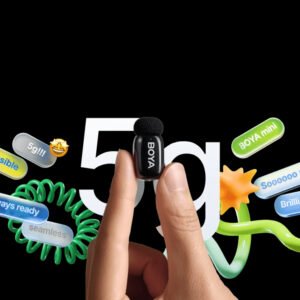 BOYA mini microfono inalambrico 17